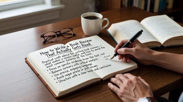 How to Write a Book Review That Actually Gets Read